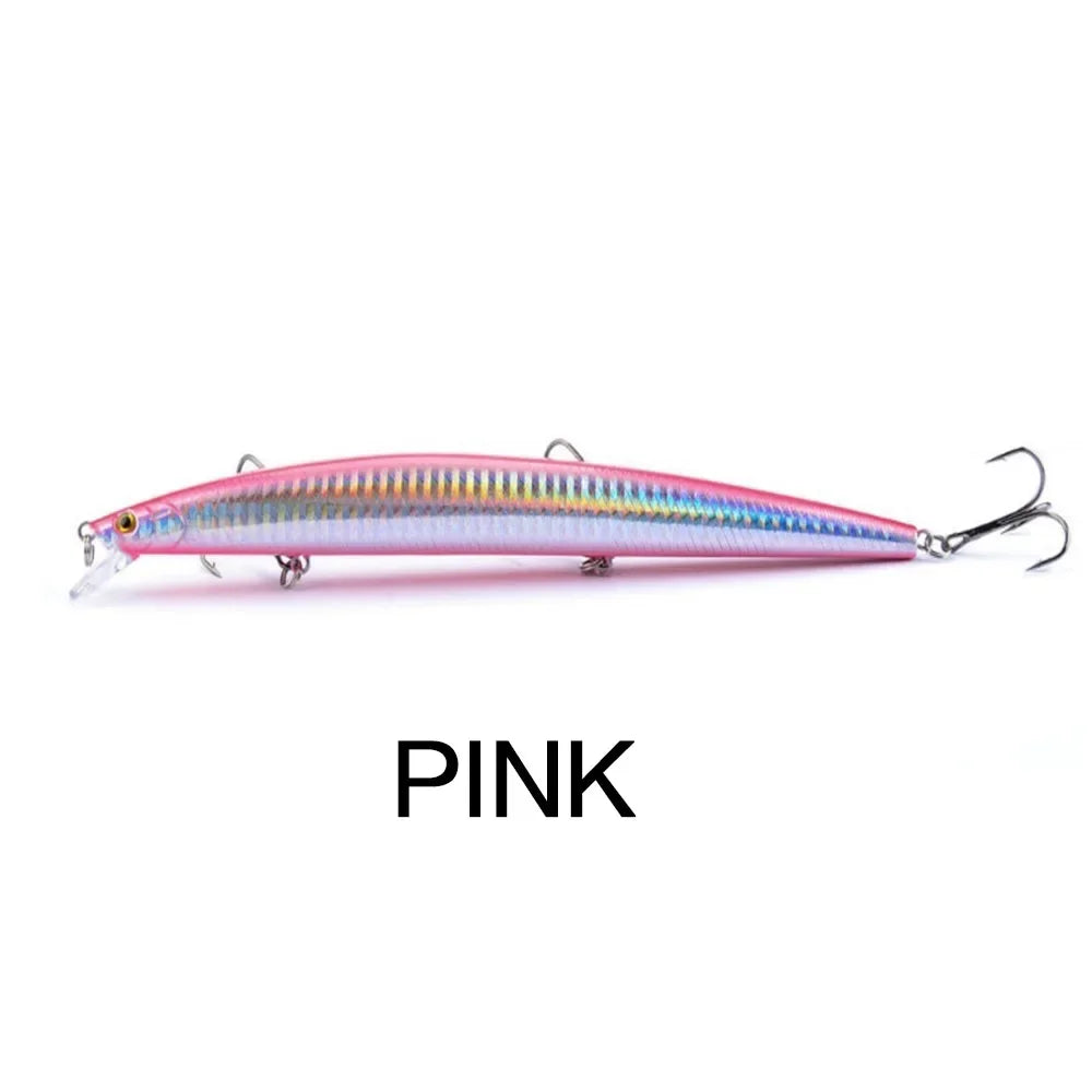 FLYSAND 18cm / 24g Crankbait Hard Fishing Lure with 3 Treble Hooks