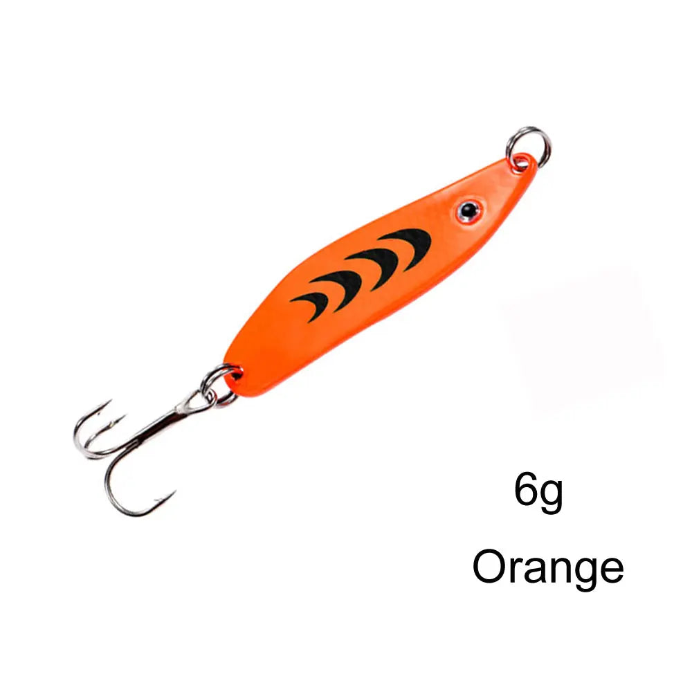 7cm Trout Spoon Jig Lure – 6g Metal Spinner