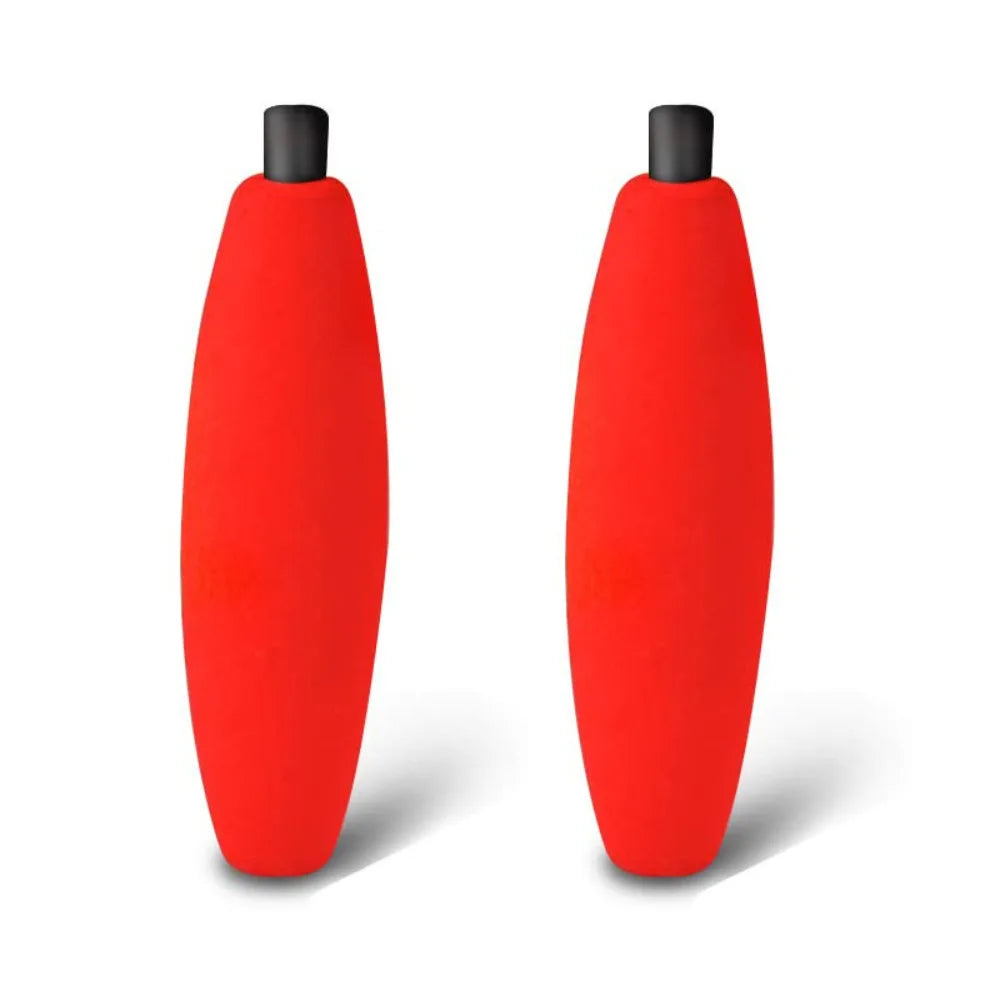 10 Lightweight Foam Fishing Floats – Vertical Bobbers (S–XL Sizes)