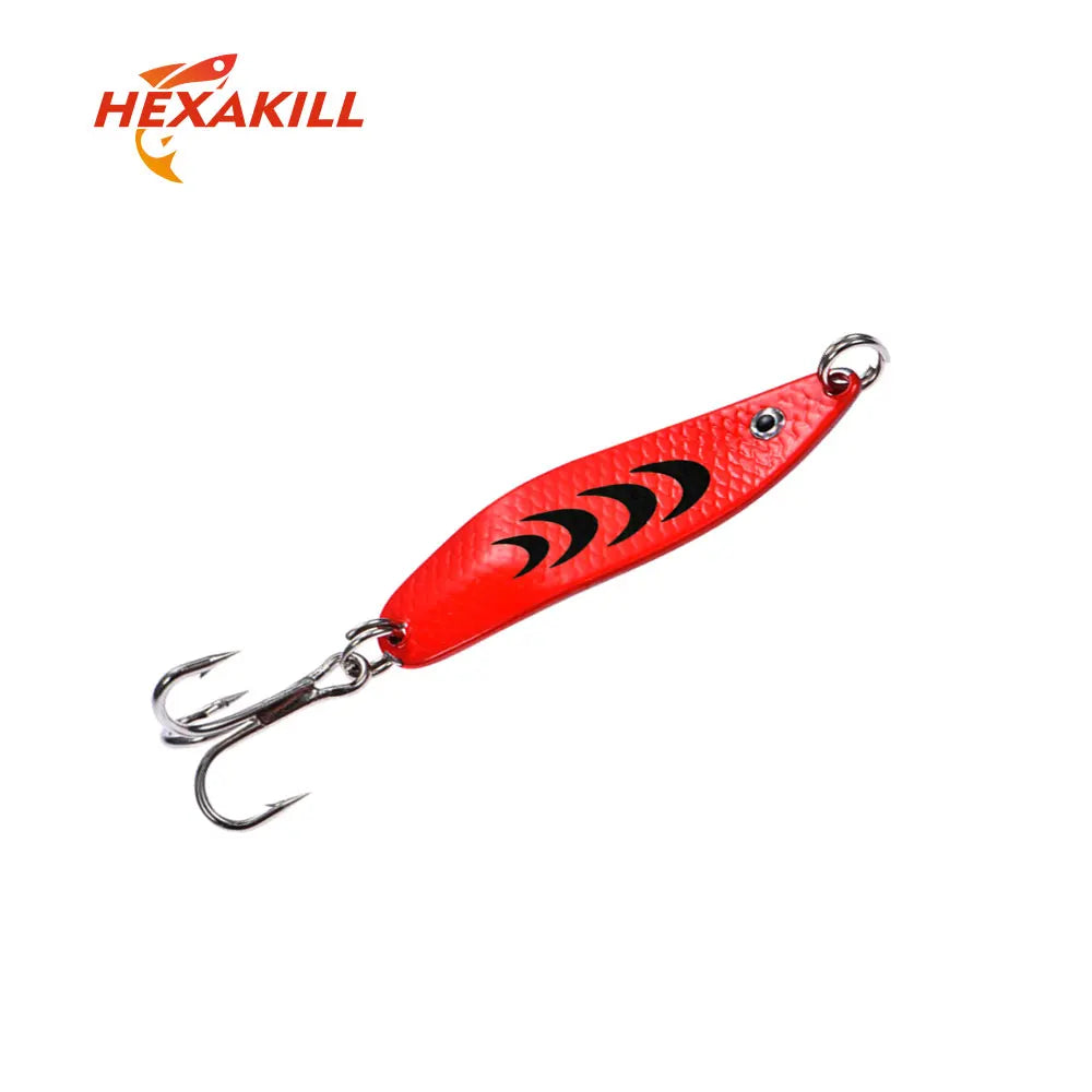 7cm Trout Spoon Jig Lure – 6g Metal Spinner