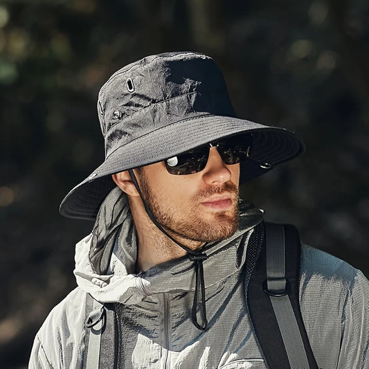 Unisex Outdoor Bucket Hat – Breathable, Adjustable & Sun Protective