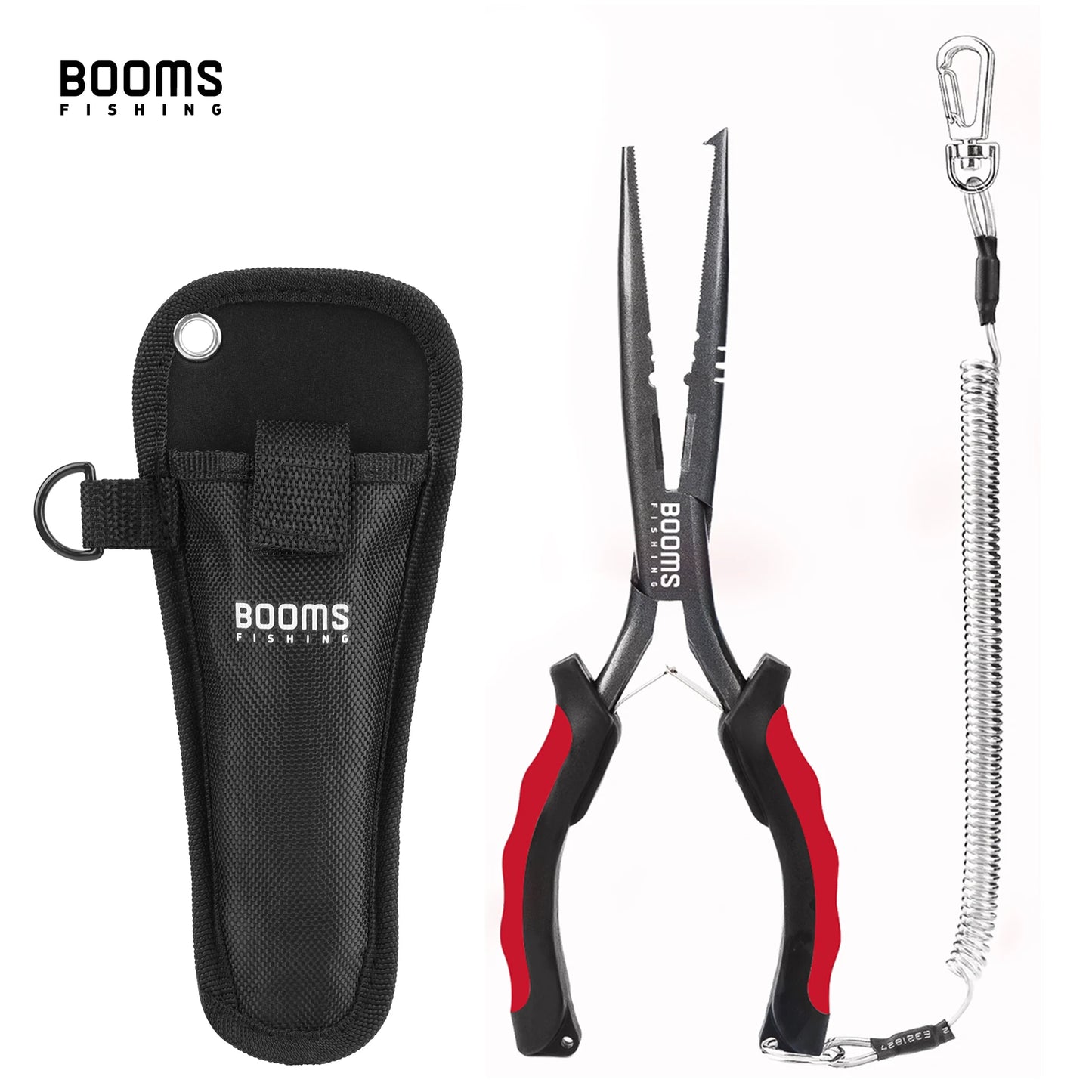 Booms Fishing F03 Multifunction Fishing Pliers – 9.25” Stainless Steel