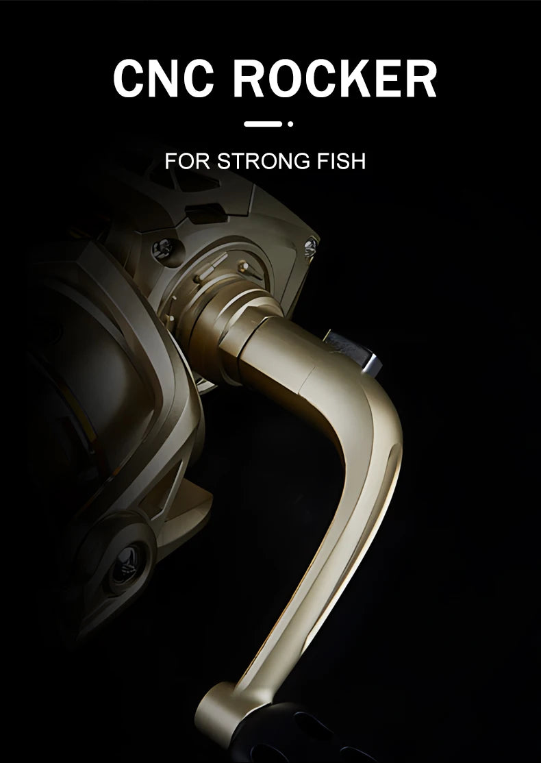 BILLINGS AC Spinning Reel – 22LB Max Drag, 5.2:1 Gear Ratio, Metal Spool