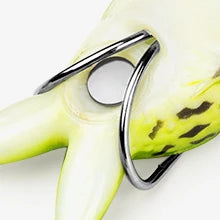 Topwater Frog Lure – Realistic Bass & Trout Soft Swimbait with Weedless Hooks