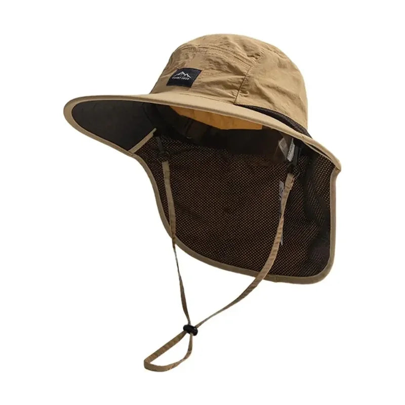 Unisex UV Protection Fishing Hat – Windproof & Quick-Drying with Neck Coverage
