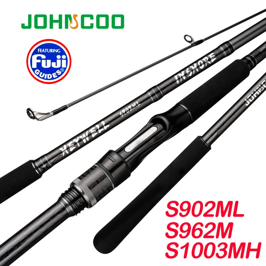 Long Casting Inshore Spinning Rod – 2.7M / 3.0M / 3.3M Carbon Rod with Fuji Guides