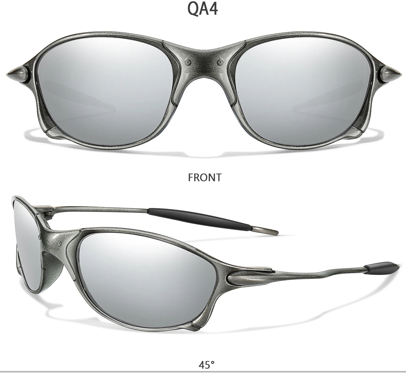 Polarized Fishing Sunglasses – Metal Frame UV Protection for Men & Women