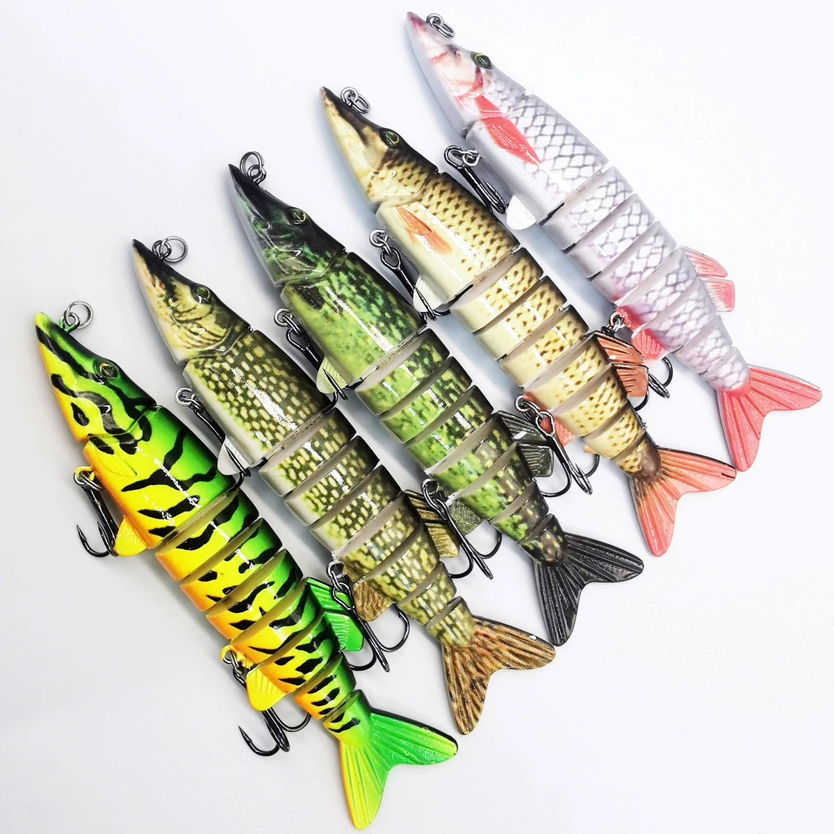 NFS Multi-Jointed Swimbait – Realistic Bionic Lure for Bass & Trout