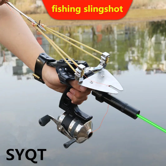 hoot Fish Slingshot Bow & Arrow Set – High-Speed Fishing & Hunting Tool