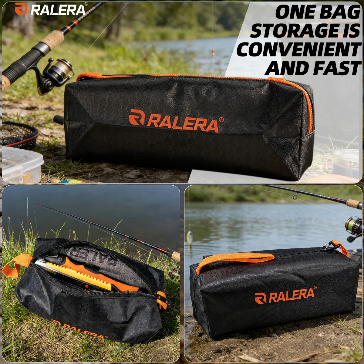 Professional Fishing Gear Set – Pliers, Line Cutter, Fish Clamp & Storage Bag