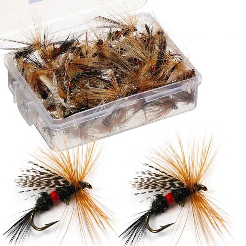 Dragonfly & Caddisfly Fly Fishing Lures – 5/10/20 pcs Dry Flies for Trout