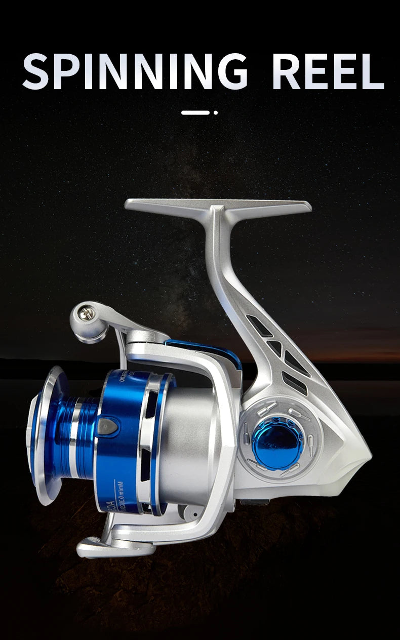 BILLINGS AC Spinning Reel – 22LB Max Drag, 5.2:1 Gear Ratio, Metal Spool