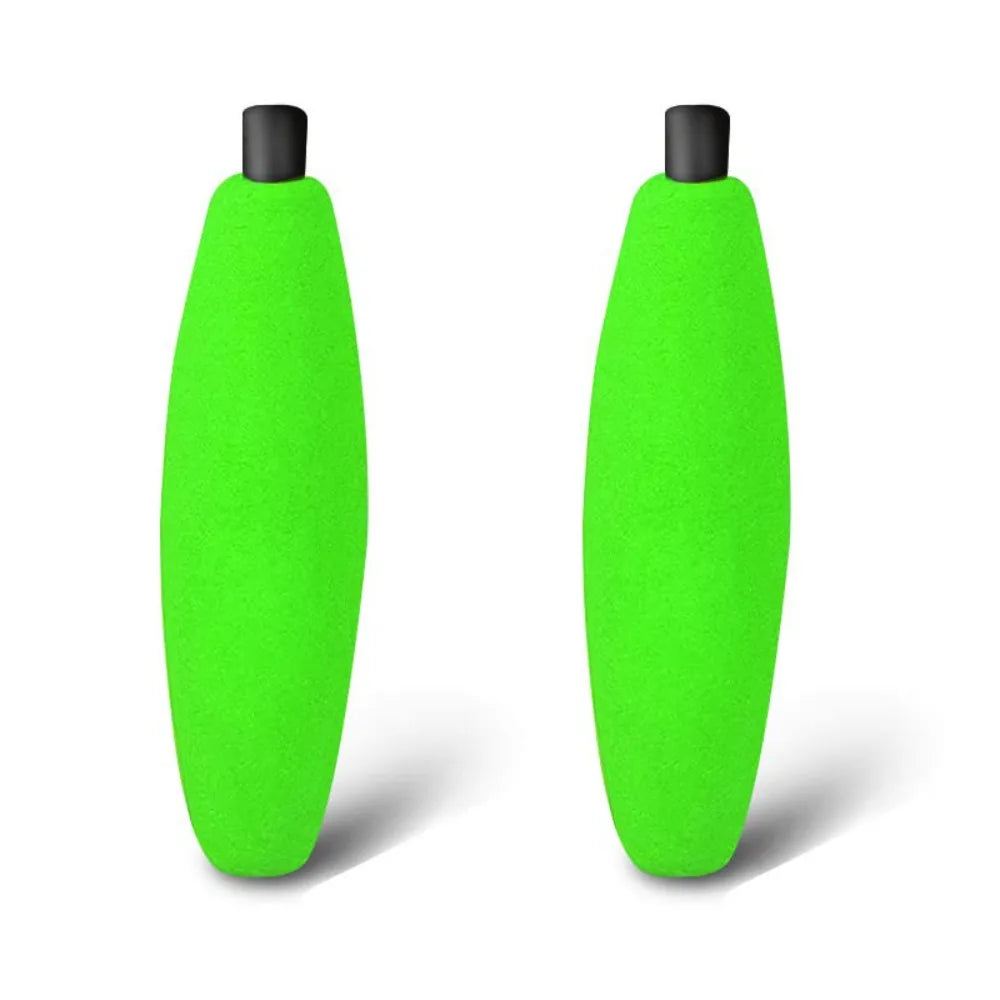 10 Lightweight Foam Fishing Floats – Vertical Bobbers (S–XL Sizes)