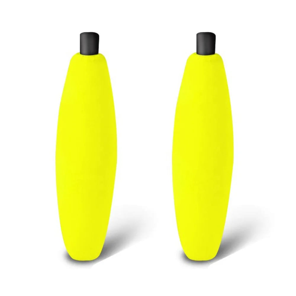 10 Lightweight Foam Fishing Floats – Vertical Bobbers (S–XL Sizes)