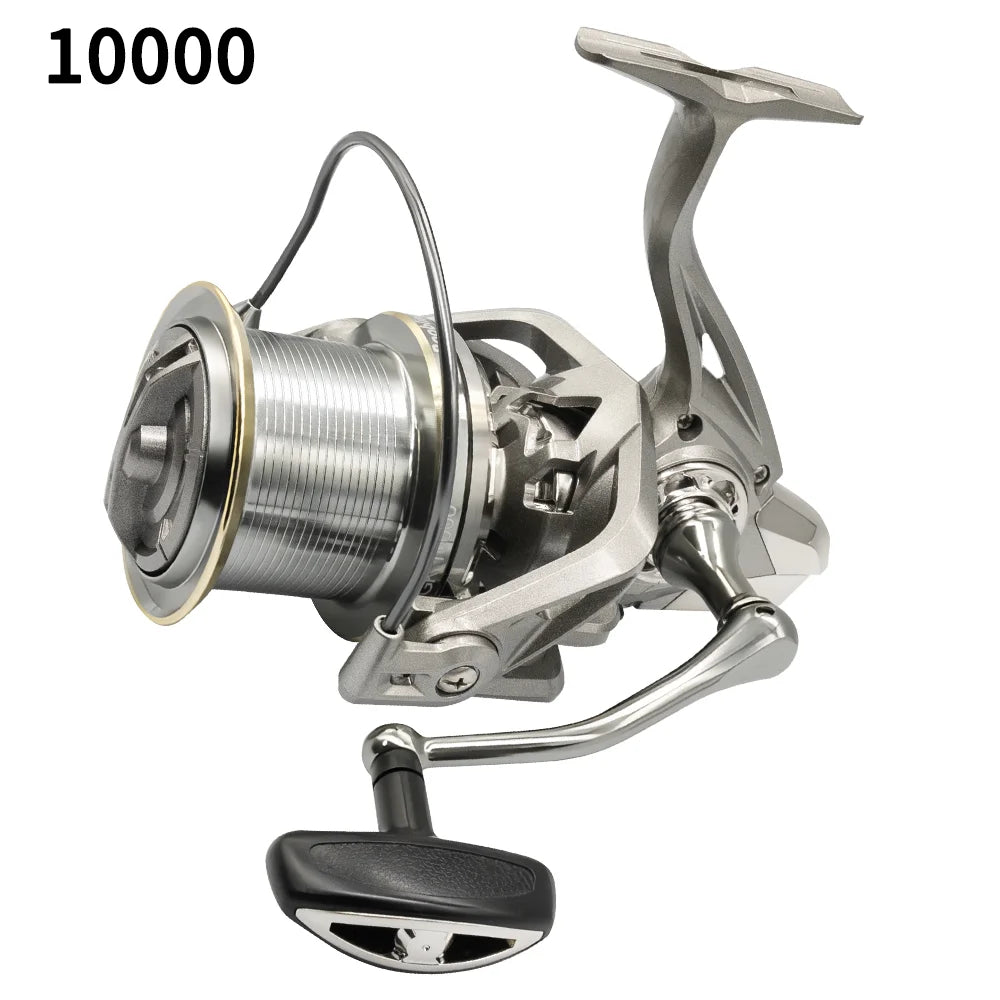 NGK Stainless Steel Bearing Spinning Fishing Reel – 25KG Drag, 8000–14000 Series