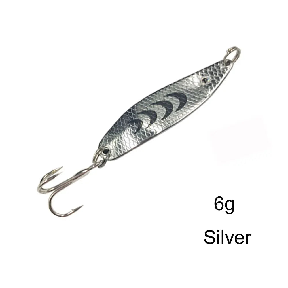 7cm Trout Spoon Jig Lure – 6g Metal Spinner
