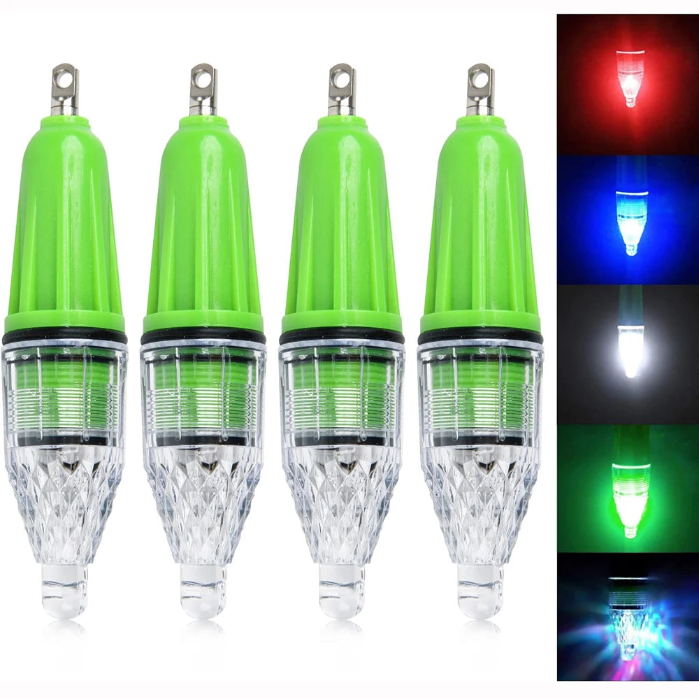 LED Underwater Fishing Light – Deep Drop Glow Bait Lamp for Night Fishing