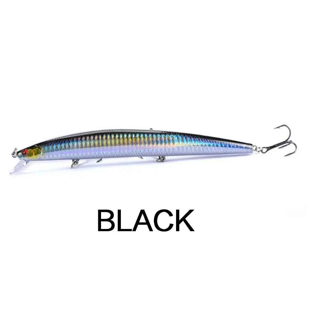FLYSAND 18cm / 24g Crankbait Hard Fishing Lure with 3 Treble Hooks