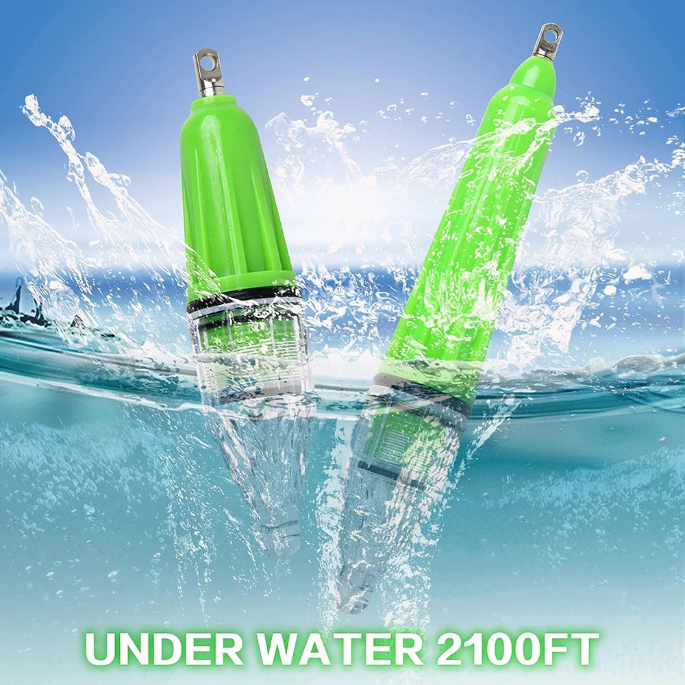 LED Underwater Fishing Light – Deep Drop Glow Bait Lamp for Night Fishing