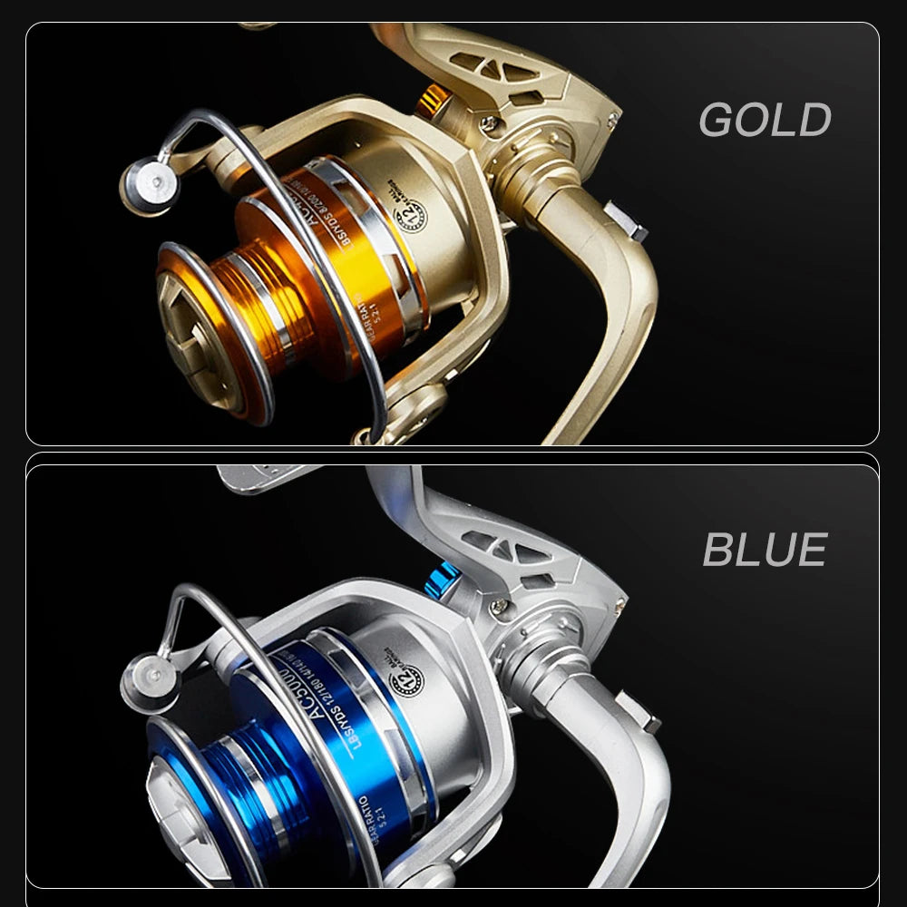 BILLINGS AC Spinning Reel – 22LB Max Drag, 5.2:1 Gear Ratio, Metal Spool