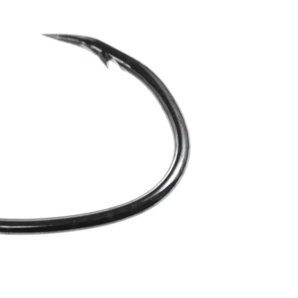 Circle Hooks – Sharp Barbed High-Carbon Steel Fishing Hook Set (10pcs)