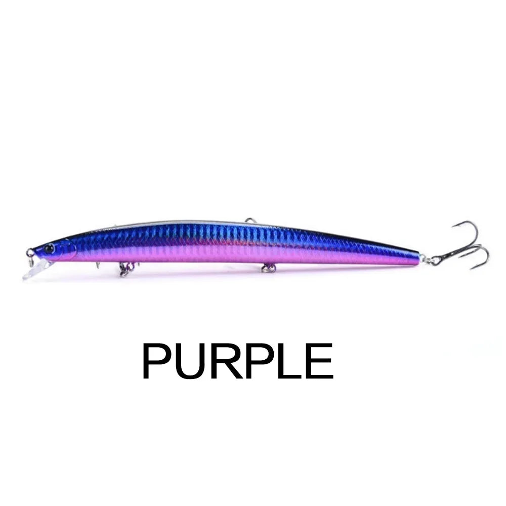 FLYSAND 18cm / 24g Crankbait Hard Fishing Lure with 3 Treble Hooks