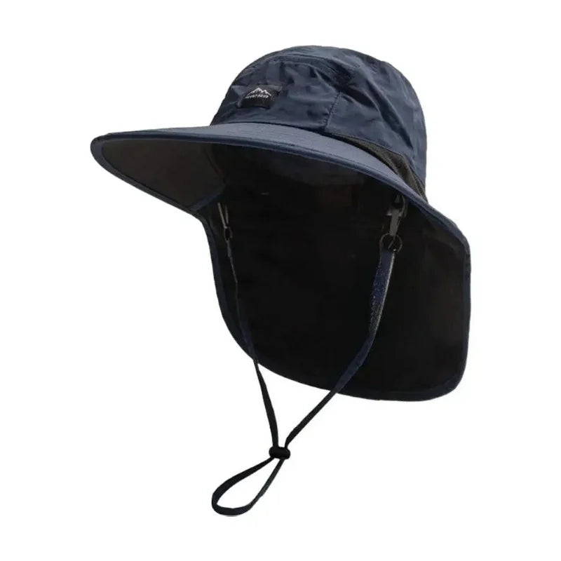 Unisex UV Protection Fishing Hat – Windproof & Quick-Drying with Neck Coverage