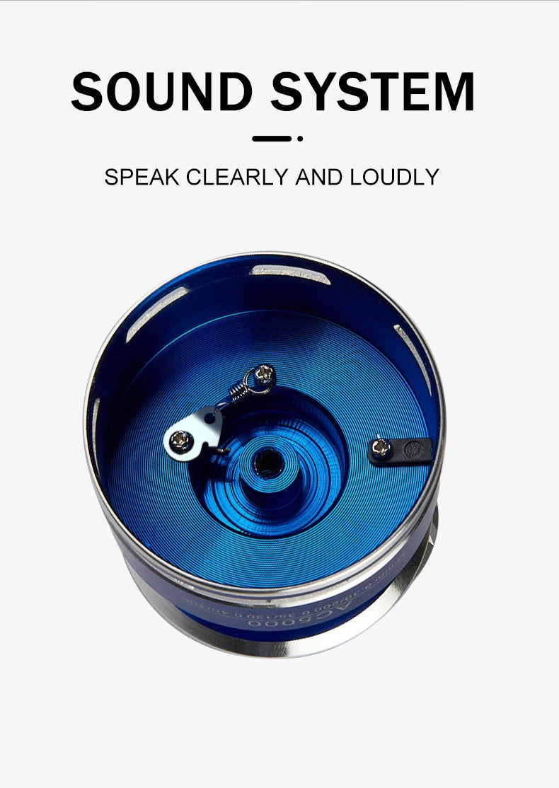 BILLINGS AC Spinning Reel – 22LB Max Drag, 5.2:1 Gear Ratio, Metal Spool