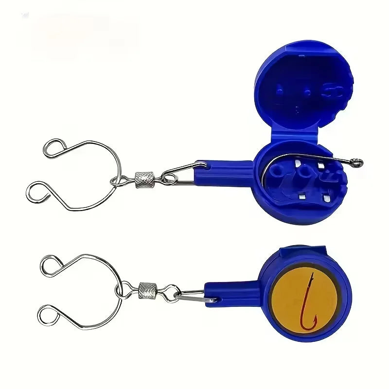 2-Piece Multifunctional Fishing Gadgets – Knotting Tool & Connector for Outdoor Fishing