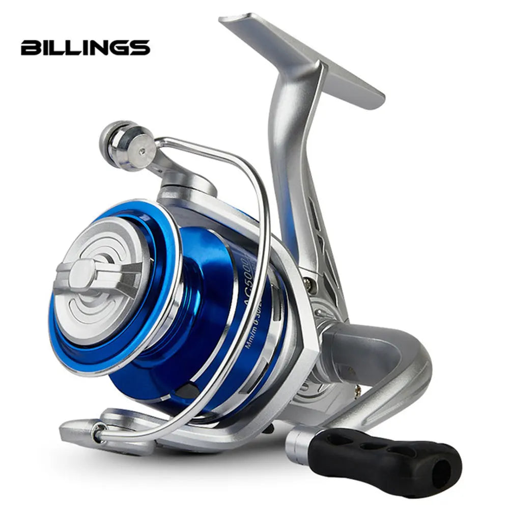 BILLINGS AC Spinning Reel – 22LB Max Drag, 5.2:1 Gear Ratio, Metal Spool